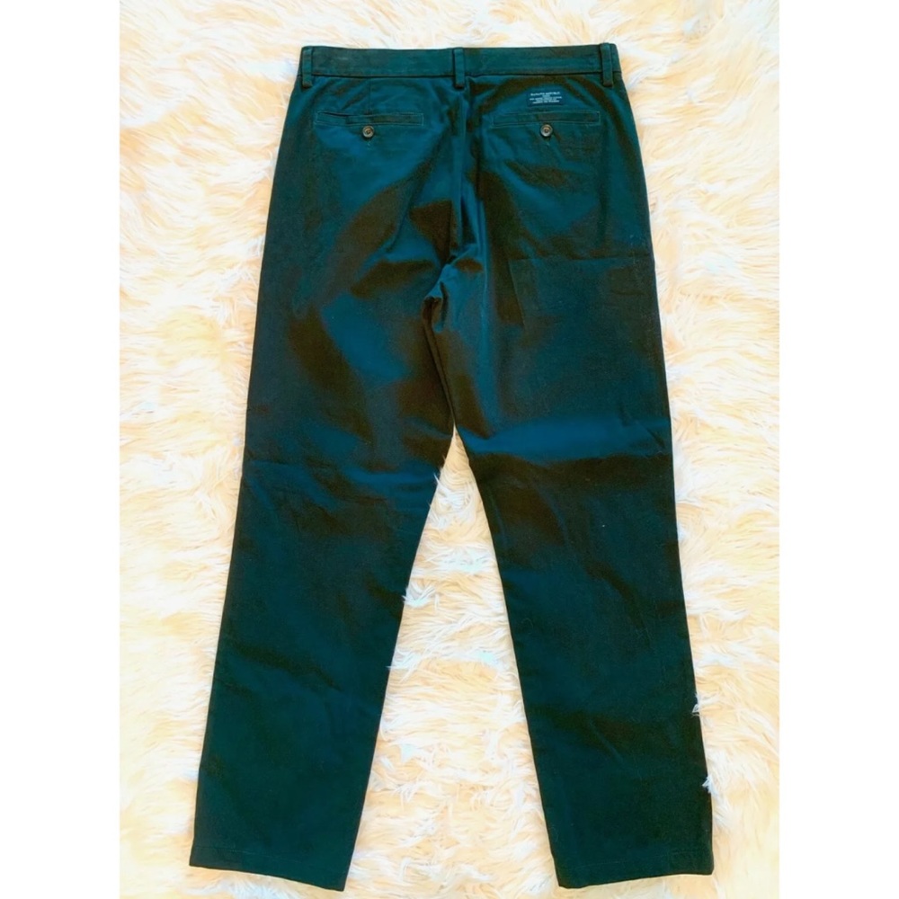 BANANA REPUBLIC Gavin Fit Mens Dark Green Pants - Picture 2 of 3